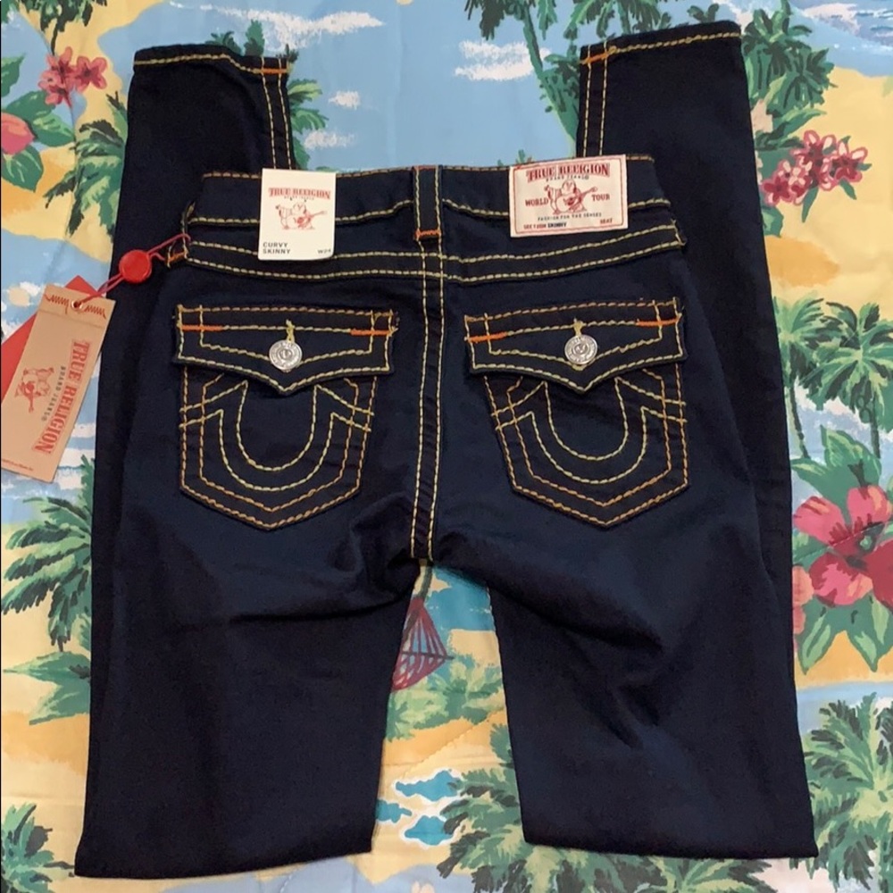 True Religion Big T Jennie Curvy Skinny 🌟New🌟